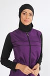 W1106 Cansoy Taytlı Tesettür MOR