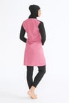 W1107 Cansoy Taytlı Tesettür PEMBE