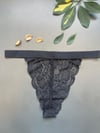 Yazı İşlemeli İpli Tanga (4665)