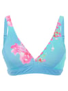 Askılı Desenli Kadın Bikini Üstü