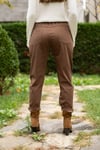 Bel Kemer Detay Likralı Pantolon