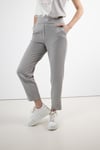 Bel Lastik Ve Yazı Detaylı Paça Çıtçıtlı Pantolon