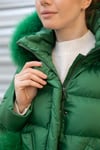 Cep Peluş Detay Şişme Mont