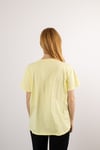 İnci Ve Taşlı Papatya Desenli Tshirt