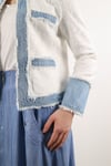 Jeans Biyeli Ceket