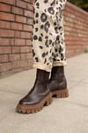 Leopar Desenli Likralı Pantolon