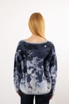 Oversize Pul Payet İşleme Detay Hırka