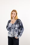 Oversize Pul Payet İşleme Detay Hırka