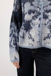 Oversize Pul Payet İşleme Detay Hırka