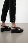 Paça Düğme Detay Oversize Pantolon