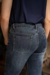 Paçası Taş Detaylı Kot Pantolon