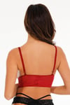 Kadın ayarlanabilir askılı bralet büstiyer 