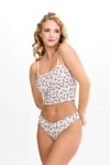Kadın Brazillian Çapraz Bel Lazer Kesim 5 li Slip KTS4040