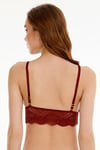Kadın dantelli çapraz askılı bralet büstiyer