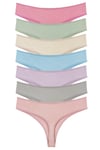 Kadın Fitilli Brazilian Tanga 7 li Paket Set  MODEL5