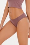 Kadın Fitilli Soft Renkler 3 lü Slip Külot Set - KTS4053
