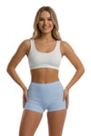 Kadın Üçlü Fitilli Modal Şort 