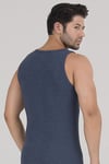 Sensu Erkek Atlet Penye Ribana 2 Li Paket Jeans Melan EAT7001 JEANSMELANJ