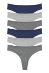 Sensu Kadın Brazilian Tanga 6 Lı Paket Set - KTS1169 MODEL2