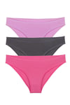 Sensu Kadın Düz Slip Model Külot 3 Lü Paket Set