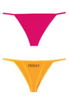 Sensu Kadın Gün Baskılı 7li Slip Bikini Külot MODEL2