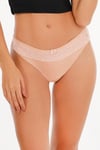 Sensu Kadın Lazer Kesim Dantelli Slip Külot 3 lü Paket Set - KTS3101 MODEL1