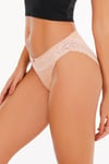 Sensu Kadın Lazer Kesim Dantelli Slip Külot 3 lü Paket Set - KTS3101 MODEL3
