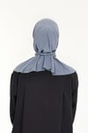 Sensu Kadın Tesettür Hazır Çıtçıtlı Hijab Bone Şal GRI
