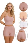 Sensu Lazer Kesim Yüksek Bel Şort 3 lü Set  MODEL3