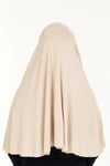 Sensu Peçeli Hazır Türban Pratik Şal Hijab Namaz Örtüsü TEN