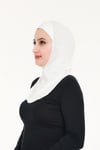 Sensu Penye Boyunluklu Ninja Bone  BEYAZ