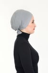 Sensu Tesettür Lüks Penye Bone  GRI