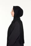 Sensu Tesettür Penye Şal  SIYAH