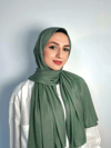 Tesettür Pratik Geçmeli Hazır Penye Şal