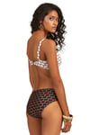 Argento 00-1095-8021 Kadın Siyah Pano Desen Nadide Bikini