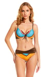 Argento 01-1156-1110 Kadın Drapeli Bikini