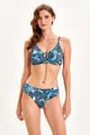 Argento 1015-2075 Kadın Halka Detay Bikini Takım