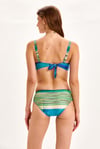 Argento 1192-2055 Kadın Drape Kaplı Bikini Takım