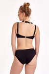 Argento  Kadın Drapeli Kaplı Örgü Desenli Bikini 1192-7115-K
