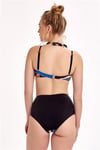 Argento  Kadın Straplez Örgü Desenli Bikini 1318-7115