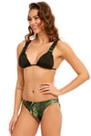 Argento  Kadın Tulum Uzun Üçgen Bikini 1433-7163