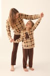 Arnetta 2604-2 Kız Çocuk Polar Pijama Takımı