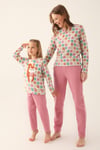 Arnetta 2651-2 Kız Çocuk Polar Pijama Takımı