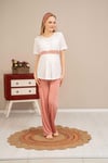 Baha 4511 Lohusa 3'lü Pijama Takım