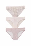 Dominant 39750-744 Kadın Desenli 3 lü Külot
