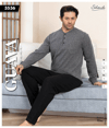Guava 3536 Erkek Uzun Kollu Pijama Takımı