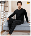 Guava 3545 Erkek Uzun Kollu Pijama Takımı