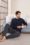Guava 3547 Erkek Uzun Kollu Pijama Takımı