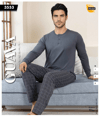 Guava 3553 Erkek Uzun Kollu Pijama Takımı