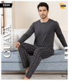 Guava 3554 Erkek Uzun Kollu Pijama Takımı